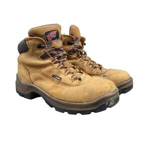 Red Wing Water Proof Work Boots Safety Toe Women's 9